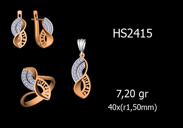 3D Jewelry Files Set Model 3DM STL 03=P ER R=14