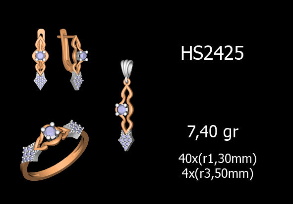 3D Jewelry Files Set Model 3DM STL 03=P ER R=20