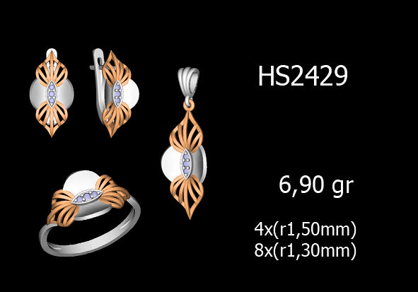 3D Jewelry Files Set Model 3DM STL 03=P ER R=22