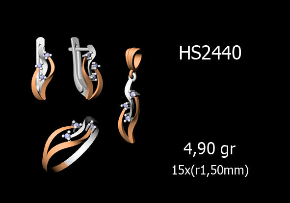 3D Jewelry Files Set Model 3DM STL 03=P ER R=29