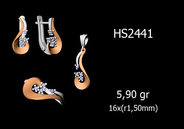 3D Jewelry Files Set Model 3DM STL 03=P ER R=30