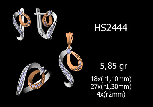 3D Jewelry Files Set Model 3DM STL 03=P ER R=32