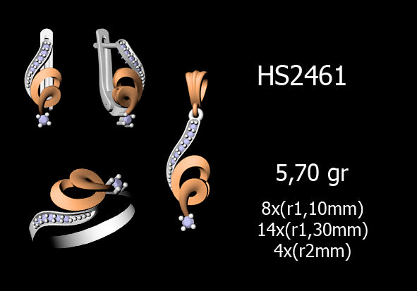 3D Jewelry Files Set Model 3DM STL 03=P ER R=42