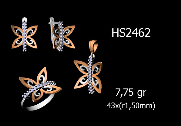 3D Jewelry Files Set Model 3DM STL 03=P ER R=43