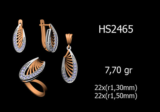 3D Jewelry Files Set Model 3DM STL 03=P ER R=46