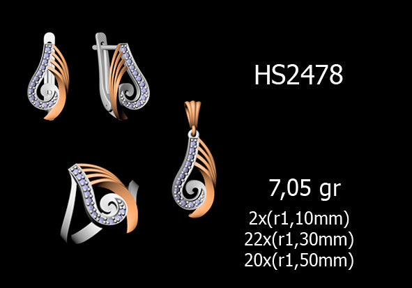 3D Jewelry Files Set Model 3DM STL 03=P ER R=53