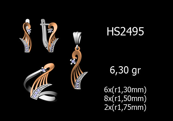 3D Jewelry Files Set Model 3DM STL 03=P ER R=65