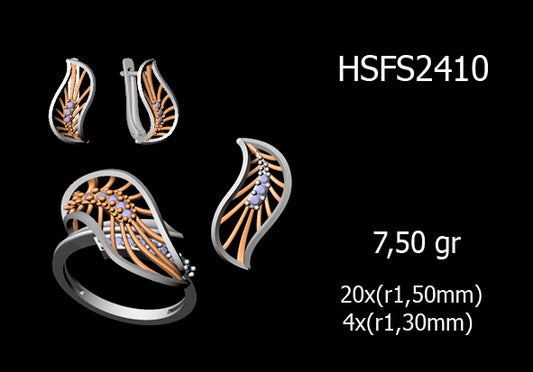 3D Jewelry Files Set Model 3DM STL 03=P ER R=78