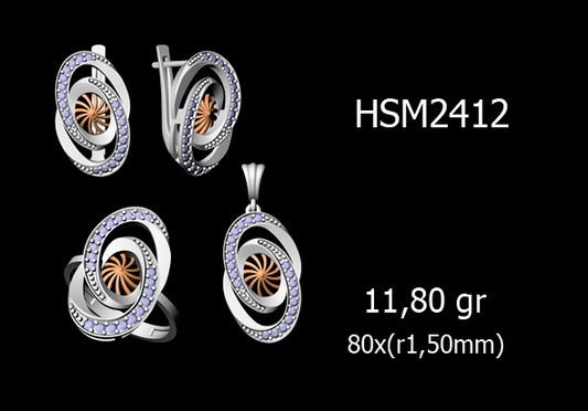 3D Jewelry Files Set Model 3DM STL 03=P ER R=88