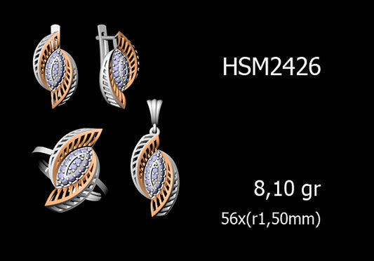 3D Jewelry Files Set Model 3DM STL 03=P ER R=93