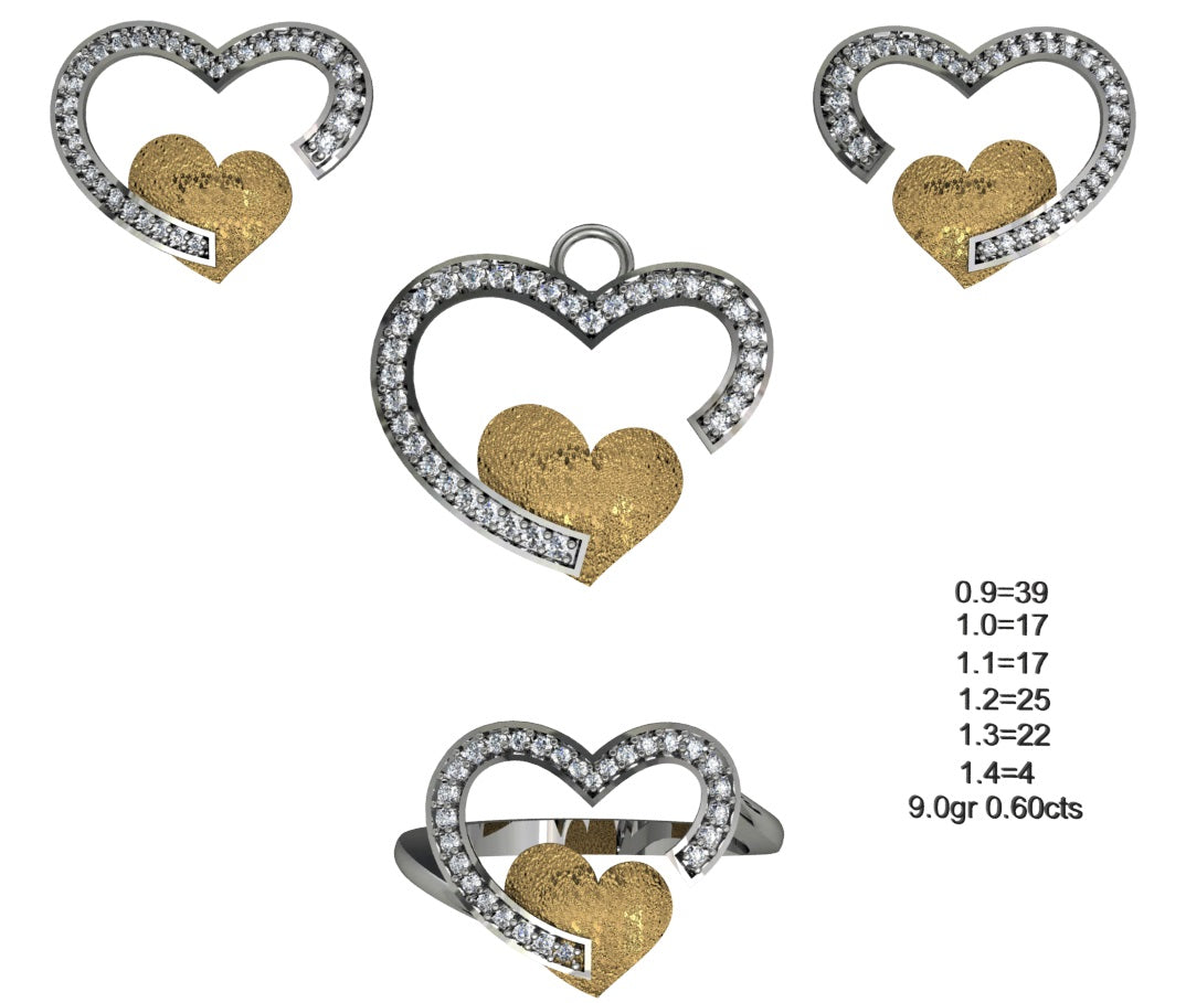 3D Jewelry Files Set Model 3DM STL 04=P ER R=06