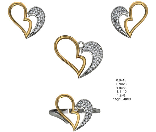 3D Jewelry Files Set Model 3DM STL 04=P ER R=07