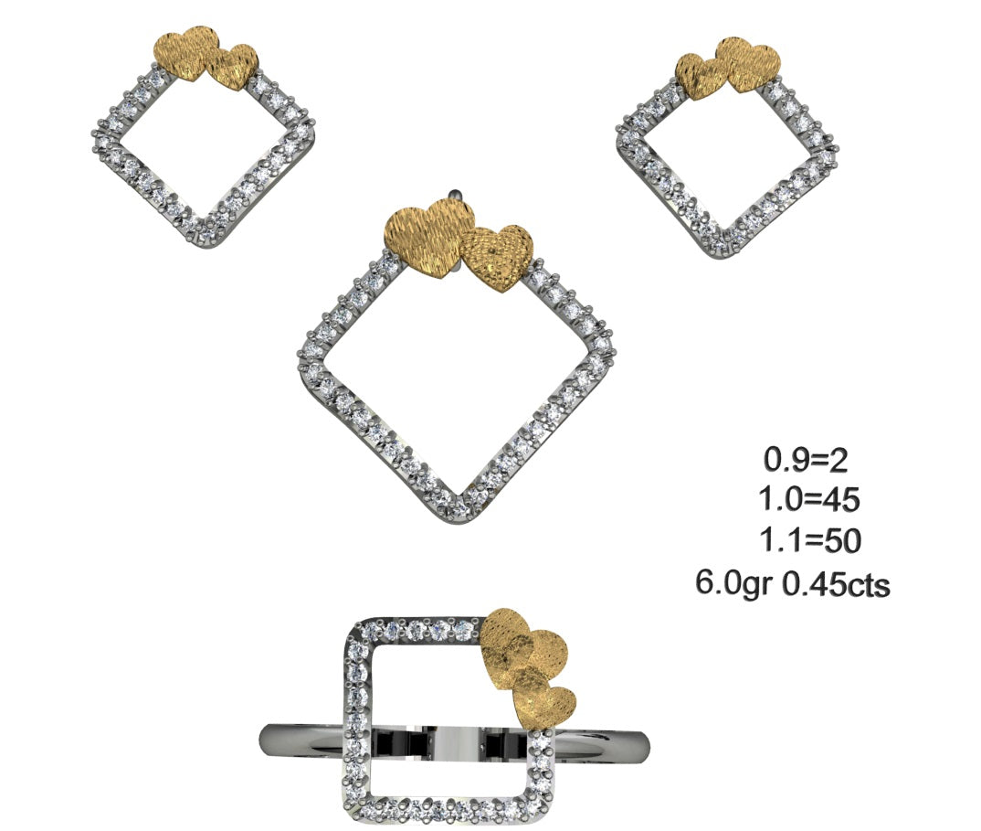 3D Jewelry Files Set Model 3DM STL 04=P ER R=09