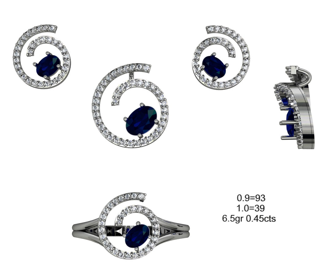 3D Jewelry Files Set Model 3DM STL 04=P ER R=104