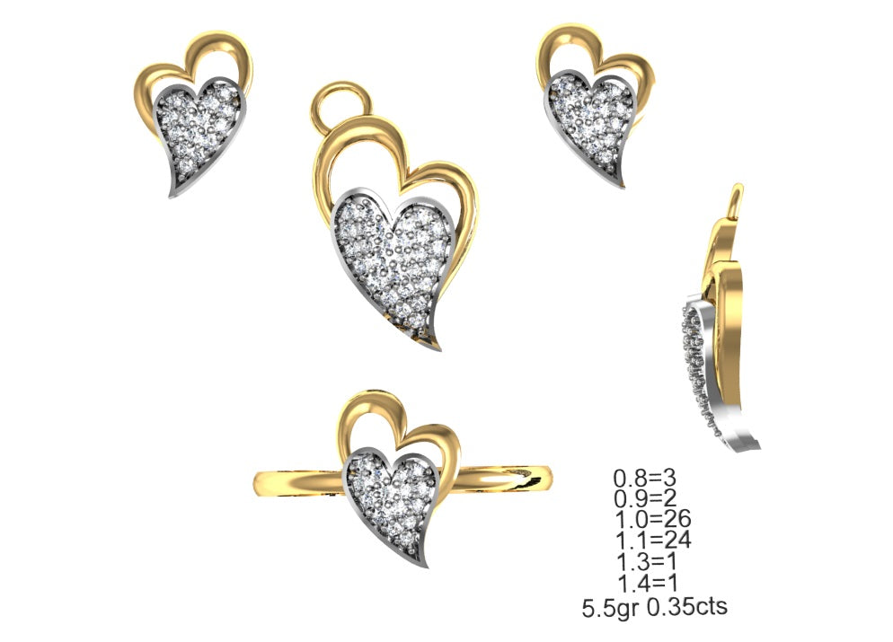 3D Jewelry Files Set Model 3DM STL 04=P ER R=113