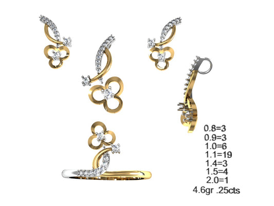 3D Jewelry Files Set Model 3DM STL 04=P ER R=118