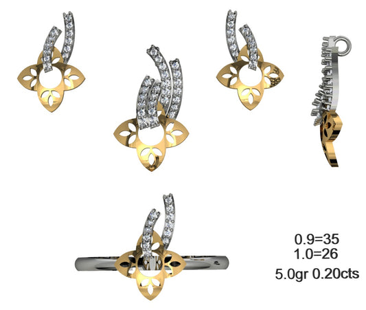 3D Jewelry Files Set Model 3DM STL 04=P ER R=131