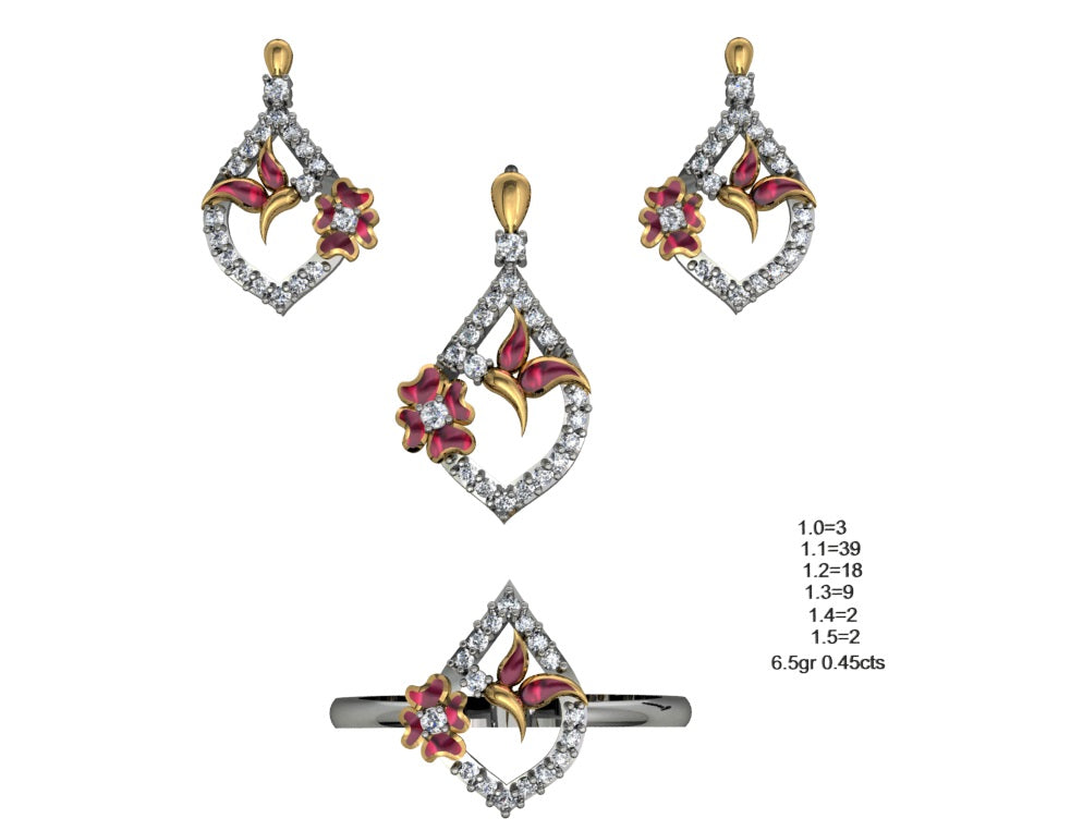 3D Jewelry Files Set Model 3DM STL 04=P ER R=146