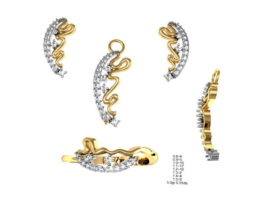 3D Jewelry Files Set Model 3DM STL 04=P ER R=155