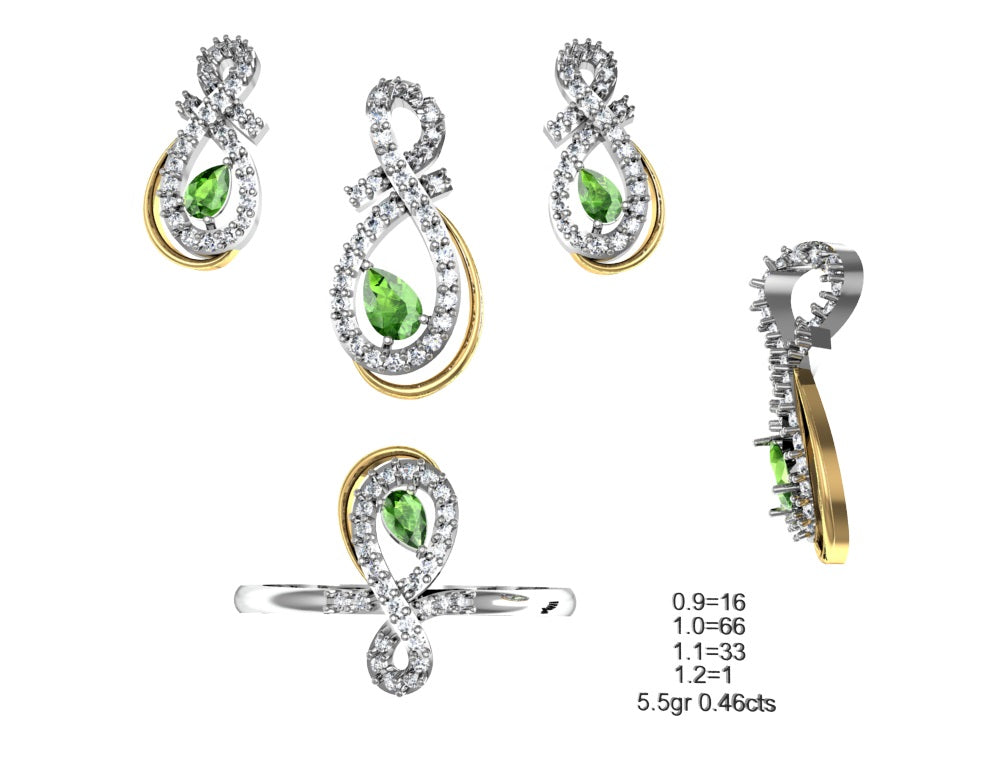 3D Jewelry Files Set Model 3DM STL 04=P ER R=166