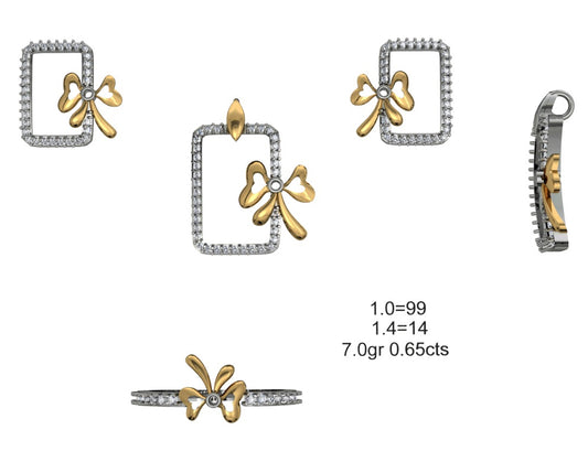 3D Jewelry Files Set Model 3DM STL 04=P ER R=20