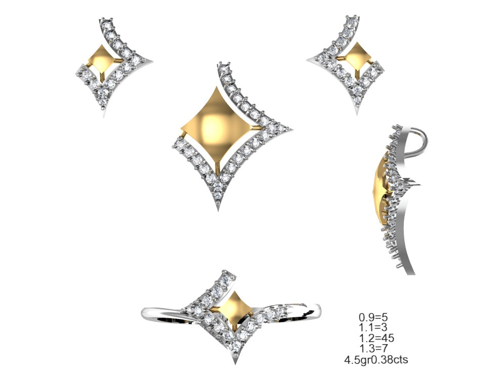 3D Jewelry Files Set Model 3DM STL 04=P ER R=31