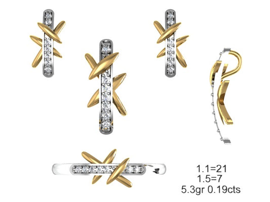 3D Jewelry Files Set Model 3DM STL 04=P ER R=46