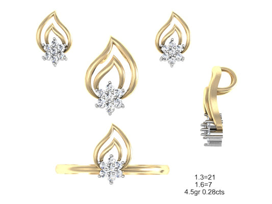 3D Jewelry Files Set Model 3DM STL 04=P ER R=52