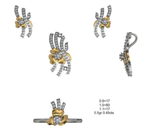 3D Jewelry Files Set Model 3DM STL 04=P ER R=59