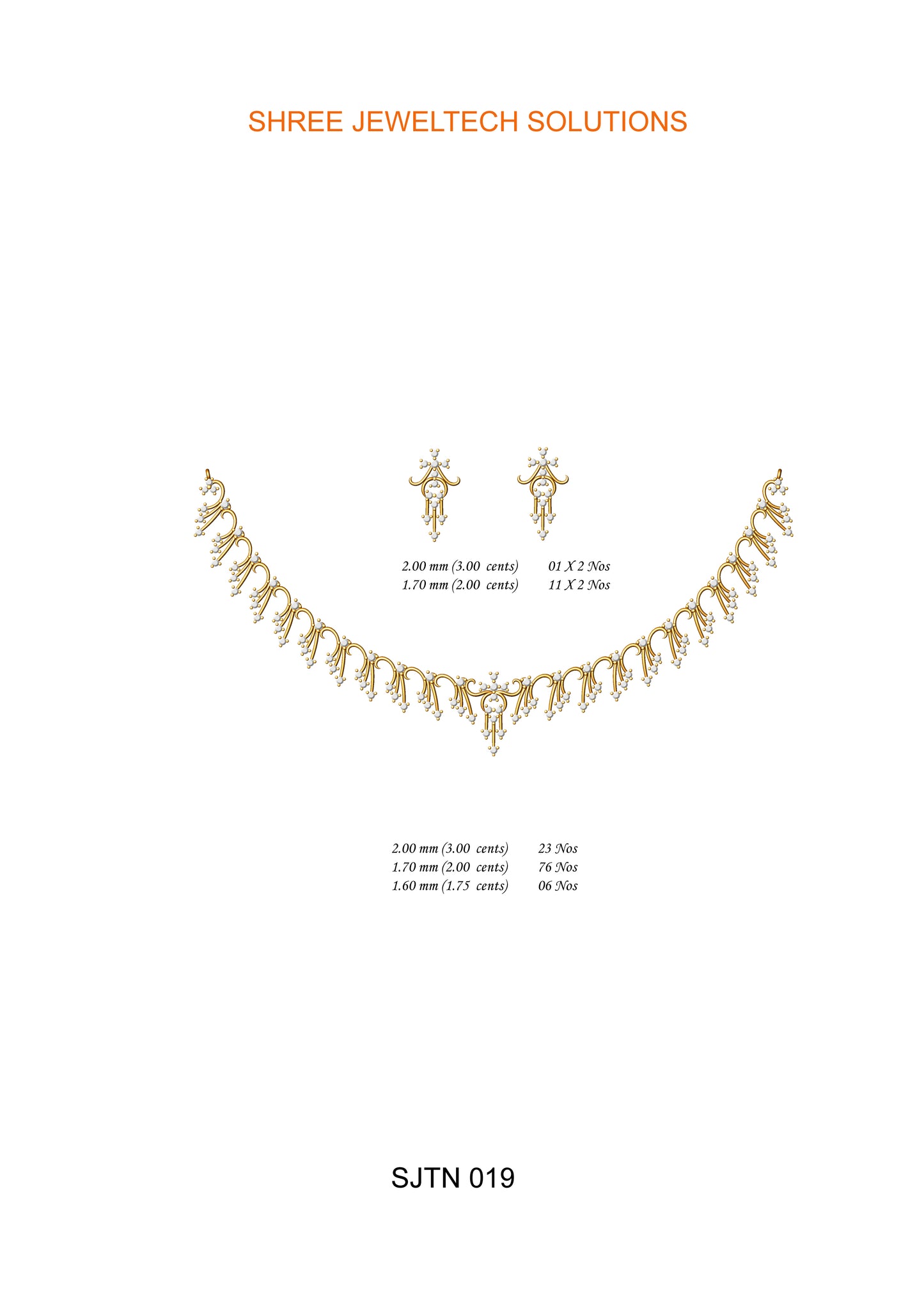 3D Jewelry Files Set Model 3DM STL 05=nk=08