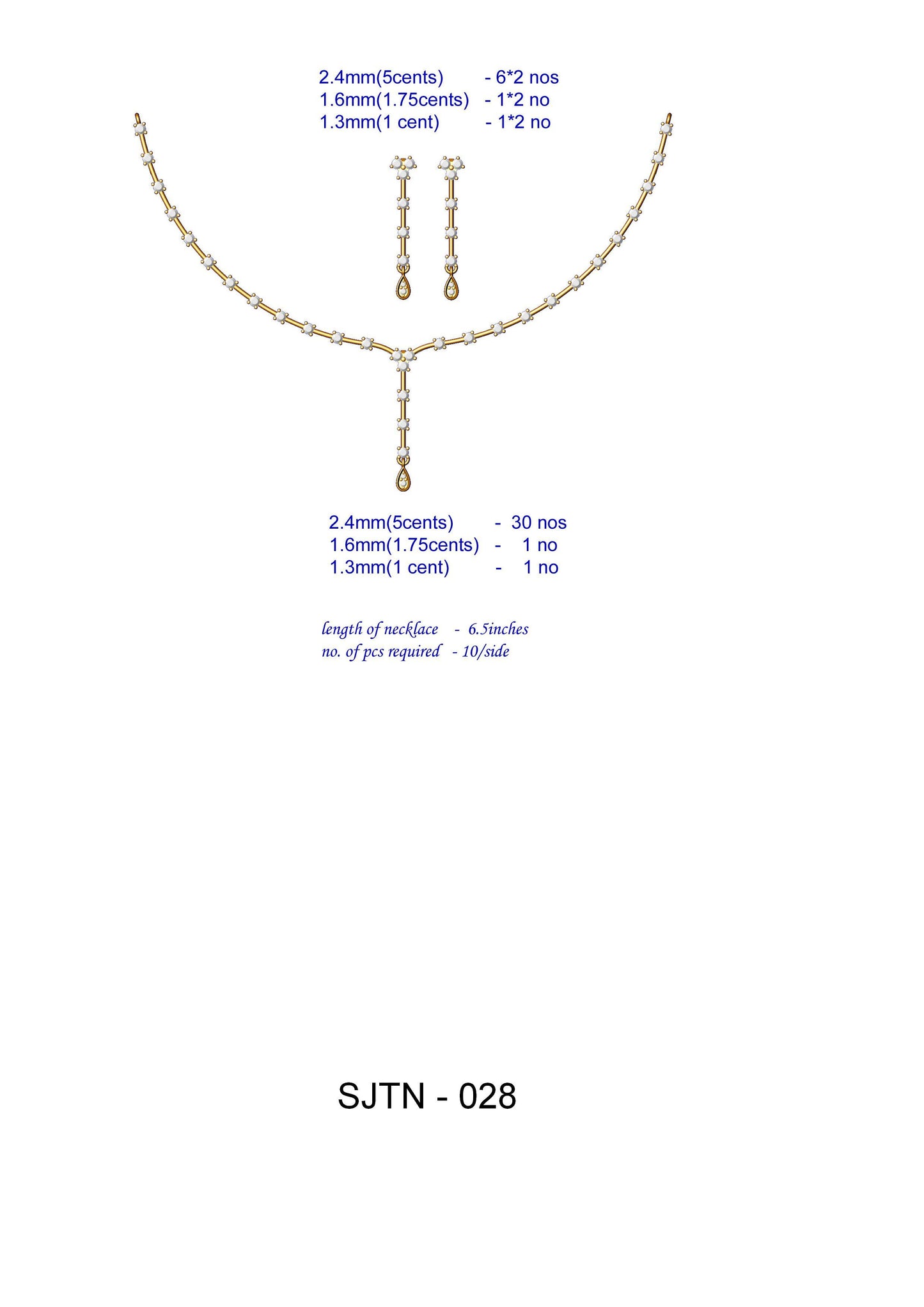 3D Jewelry Files Set Model 3DM STL 05=nk=16