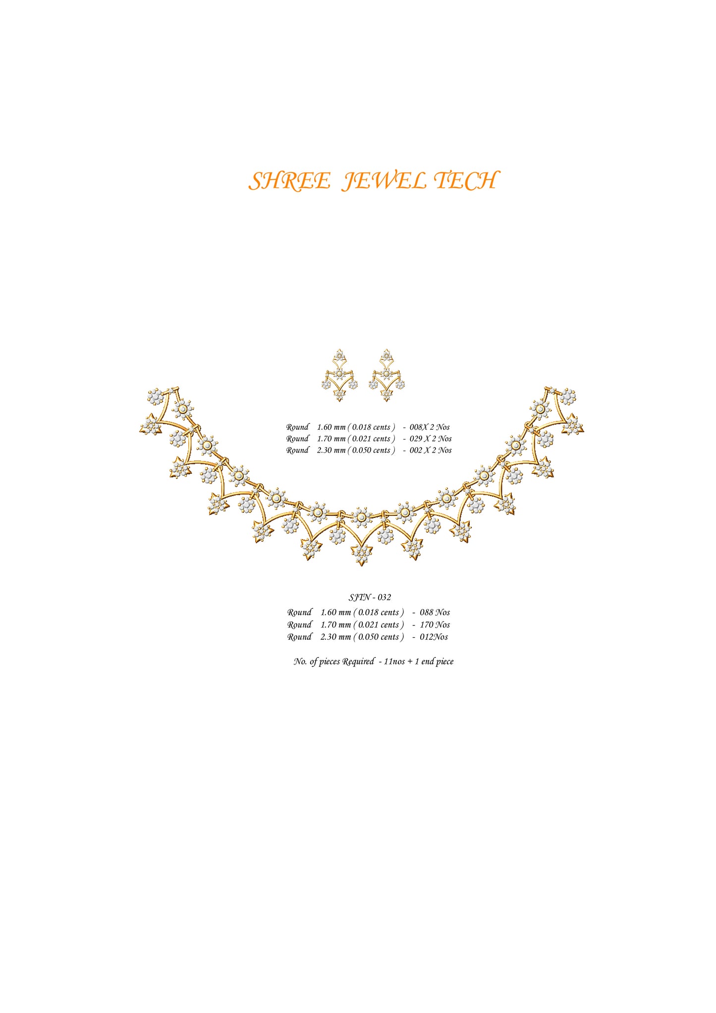 3D Jewelry Files Set Model 3DM STL 05=nk=19