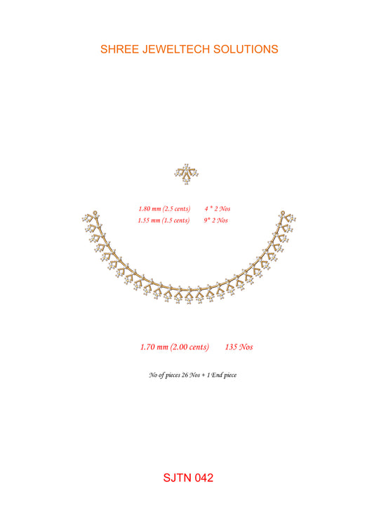 3D Jewelry Files Set Model 3DM STL 05=nk=28