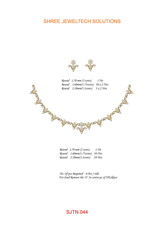 3D Jewelry Files Set Model 3DM STL 05=nk=30