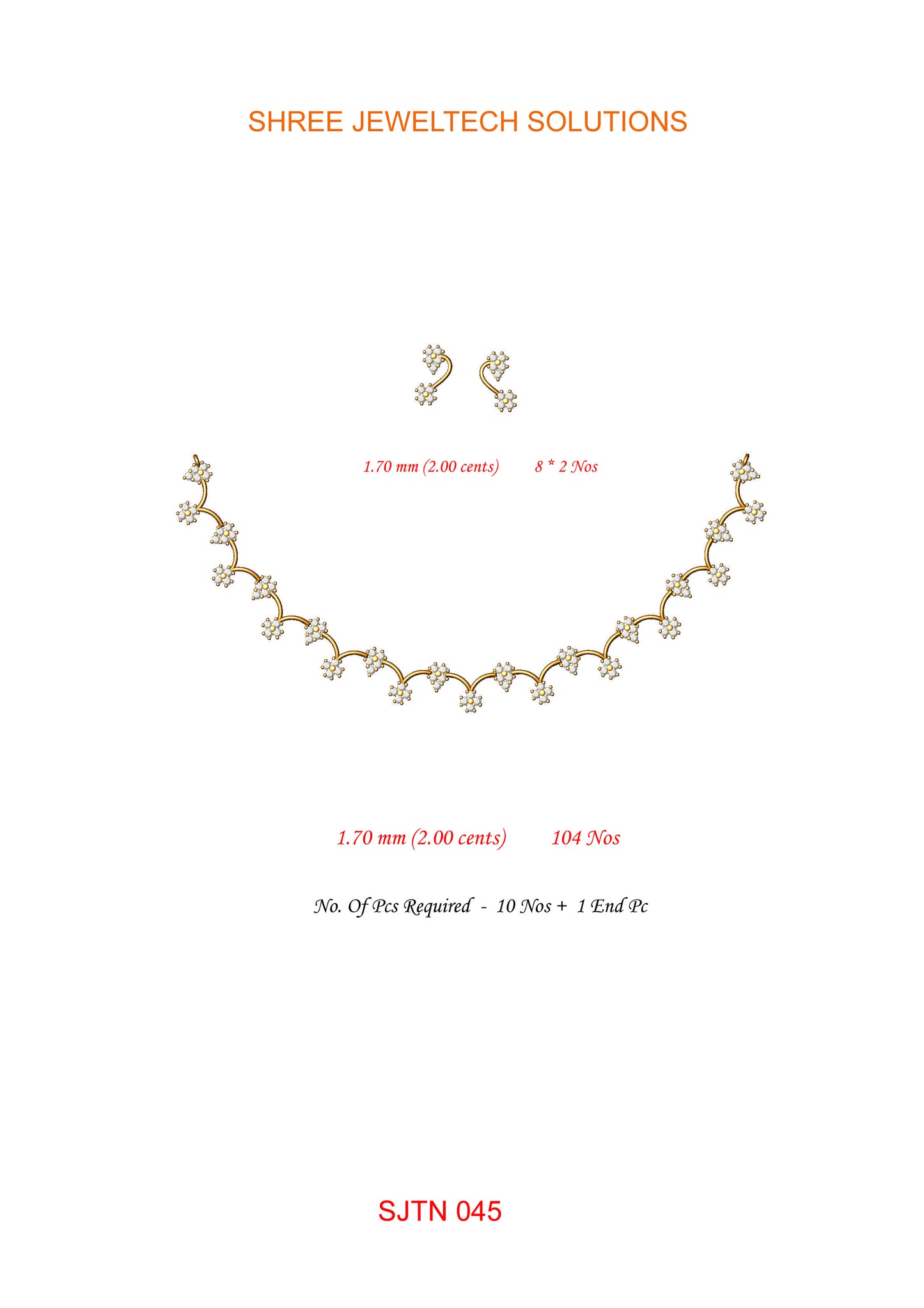 3D Jewelry Files Set Model 3DM STL 05=nk=31