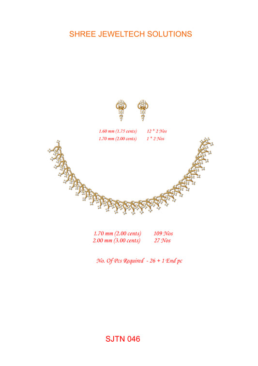 3D Jewelry Files Set Model 3DM STL 05=nk=32