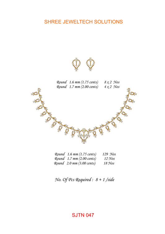 3D Jewelry Files Set Model 3DM STL 05=nk=33