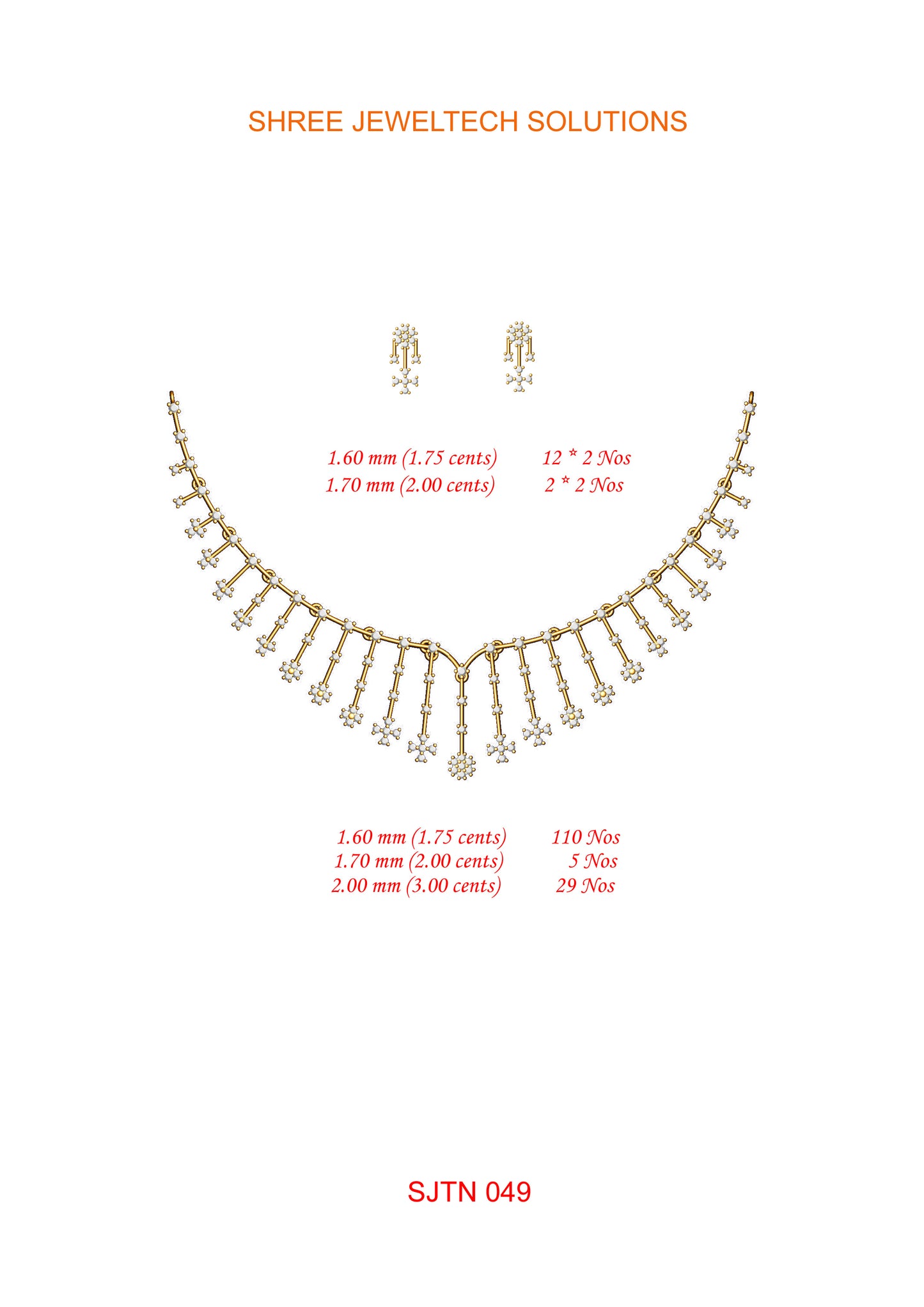 3D Jewelry Files Set Model 3DM STL 05=nk=35