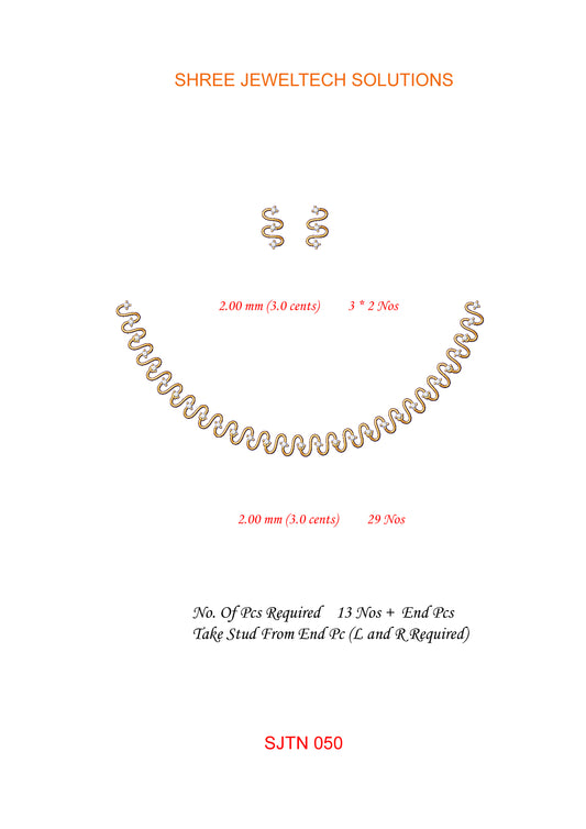 3D Jewelry Files Set Model 3DM STL 05=nk=36