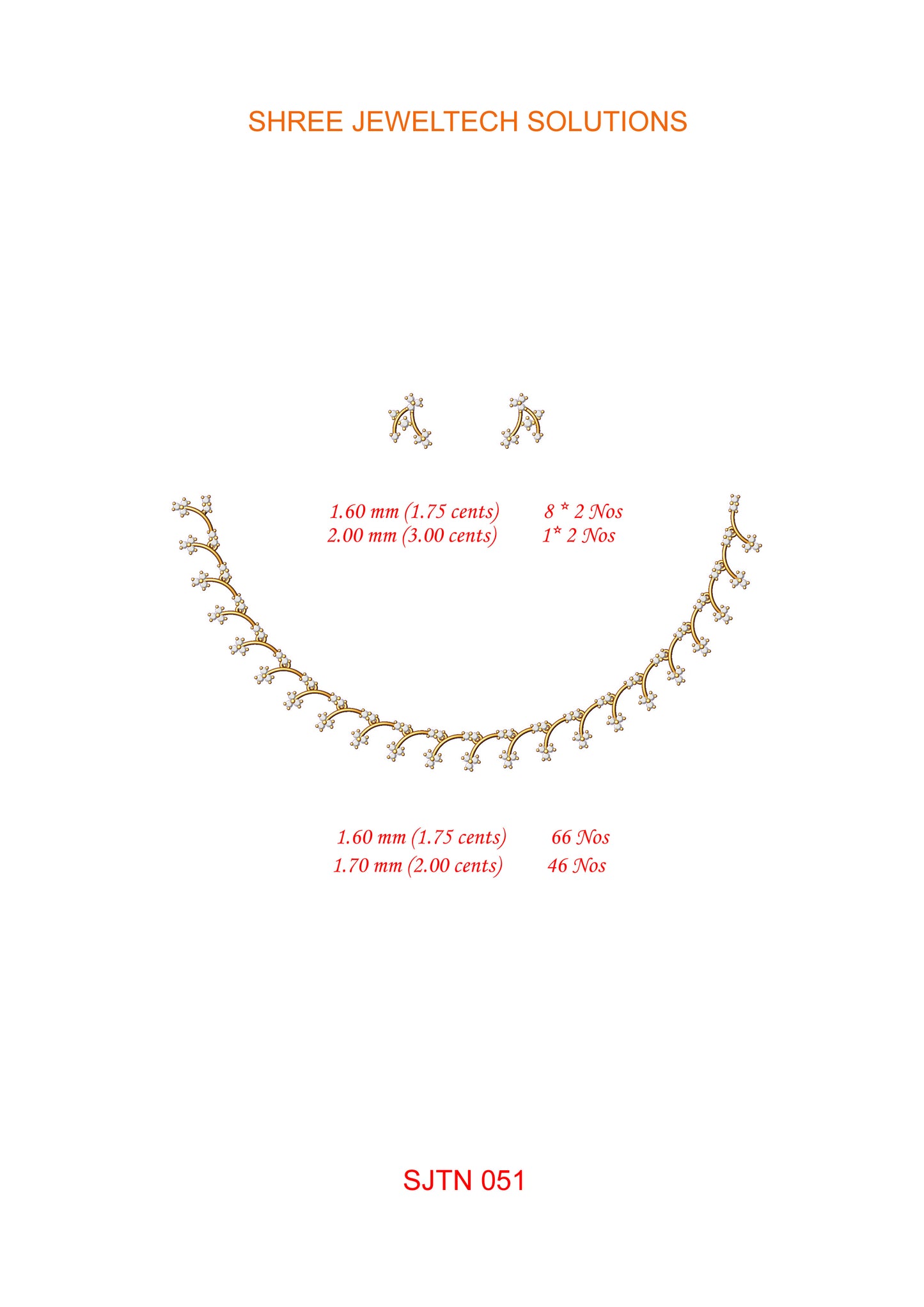 3D Jewelry Files Set Model 3DM STL 05=nk=37