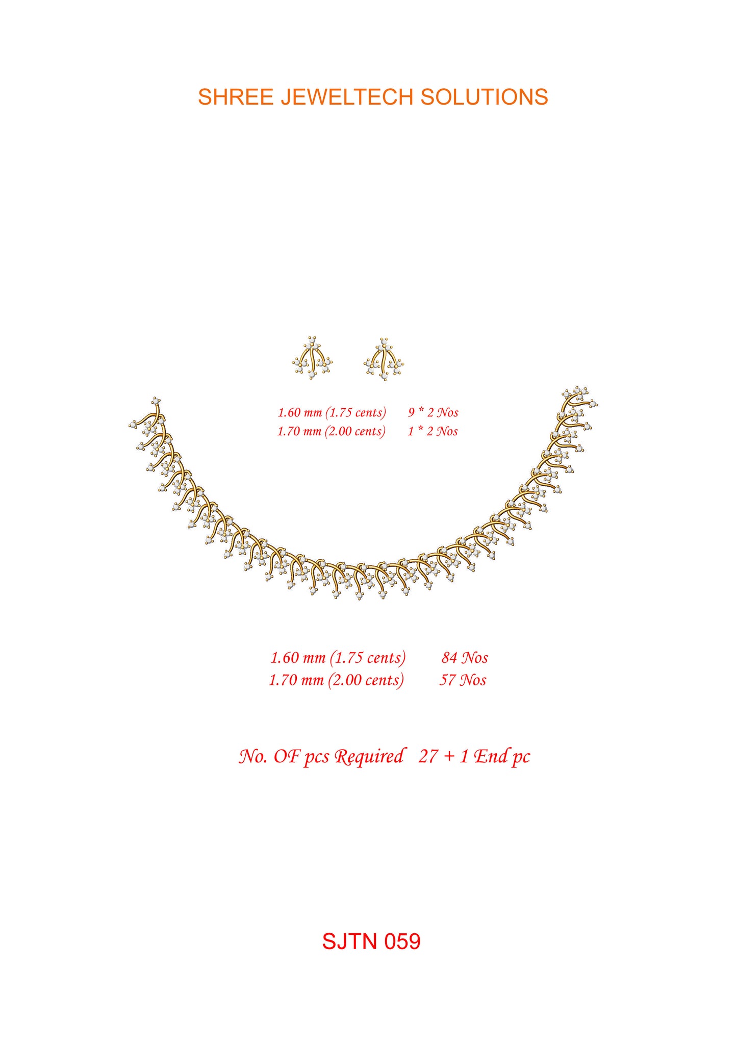 3D Jewelry Files Set Model 3DM STL 05=nk=43