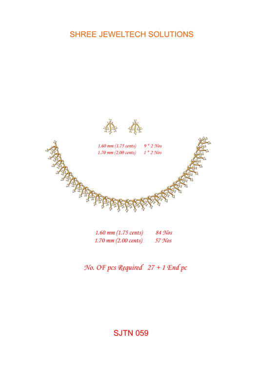 3D Jewelry Files Set Model 3DM STL 05=nk=43