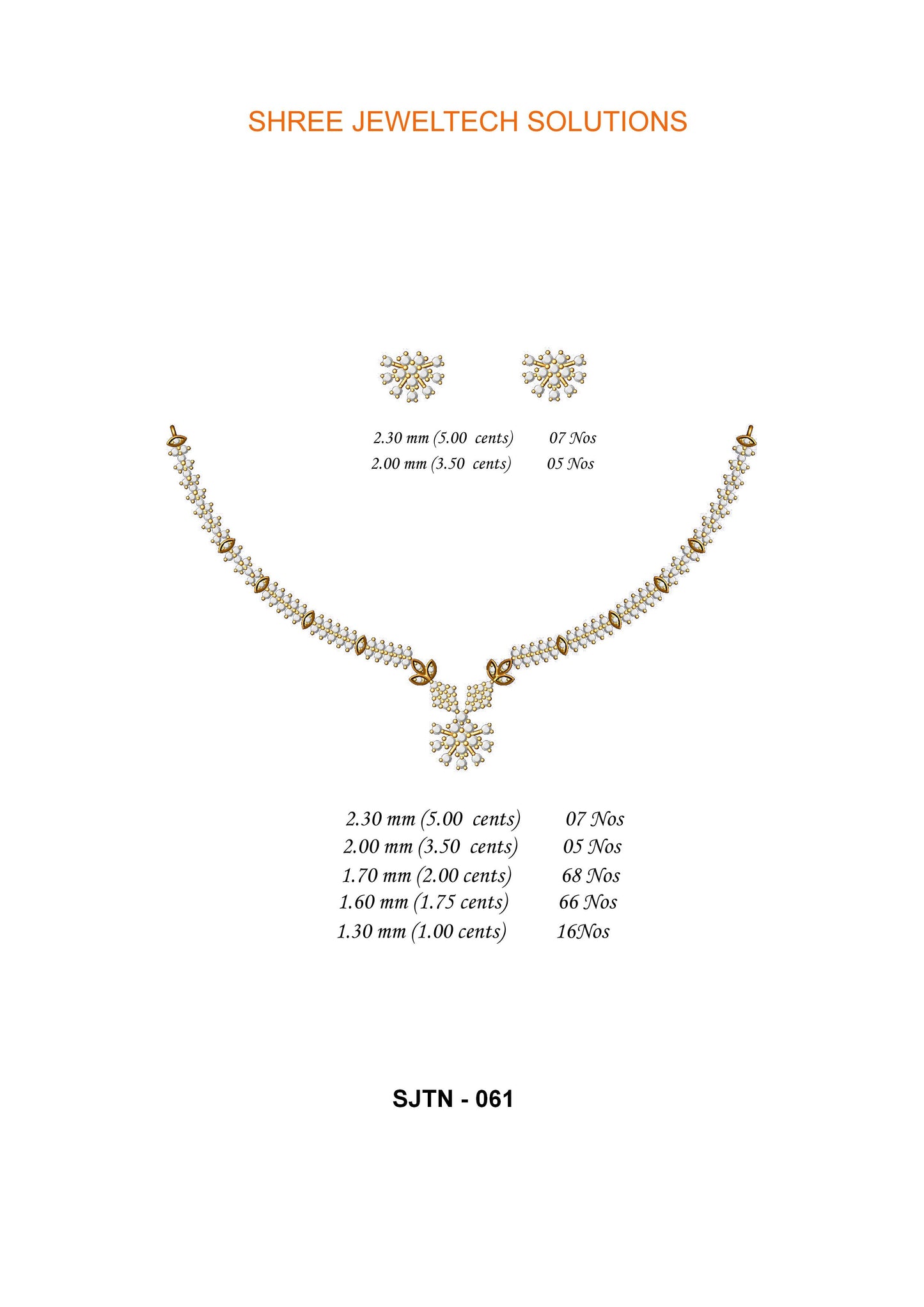 3D Jewelry Files Set Model 3DM STL  05=nk=45