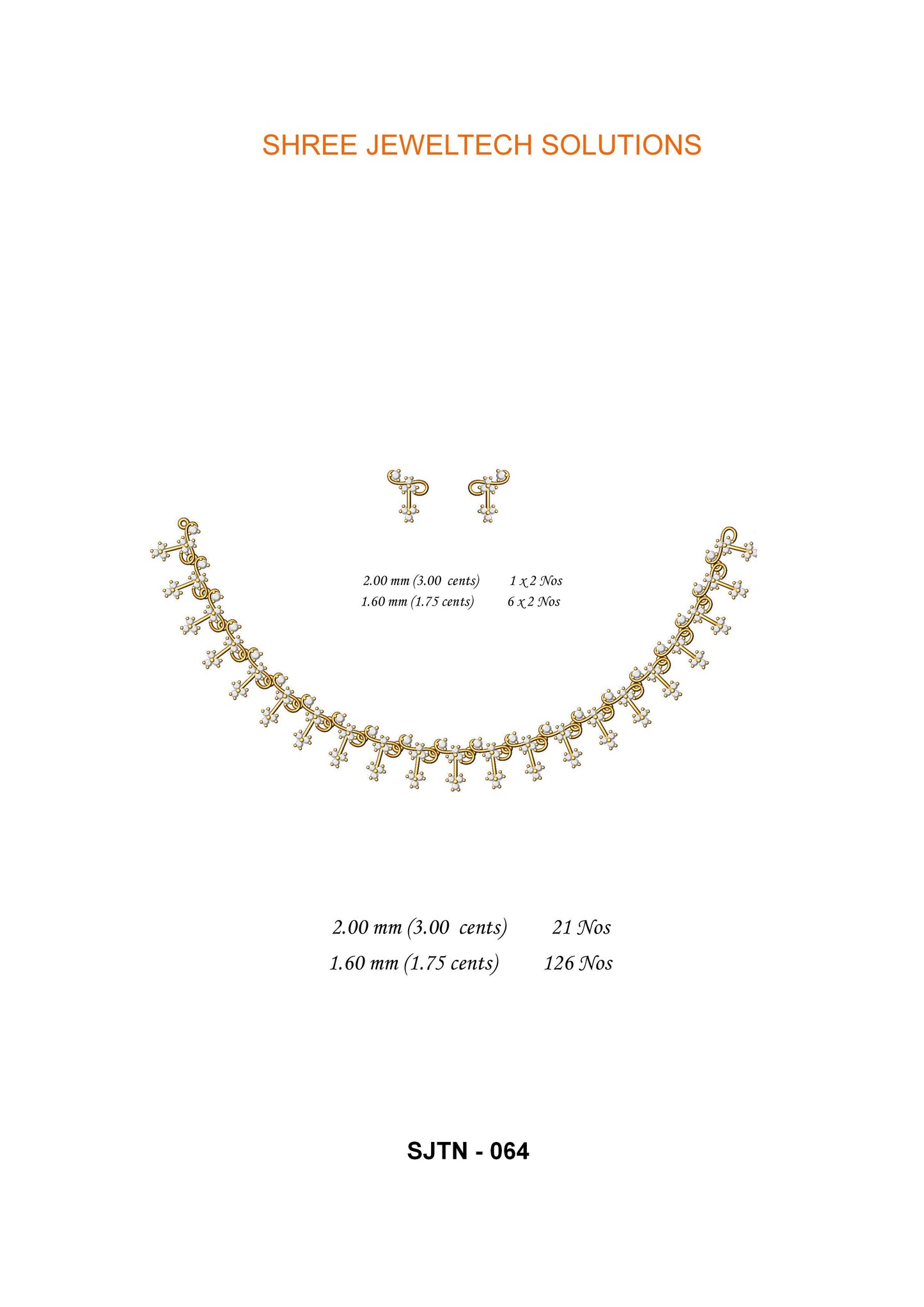 3D Jewelry Files Set Model 3DM STL 05=nk=48