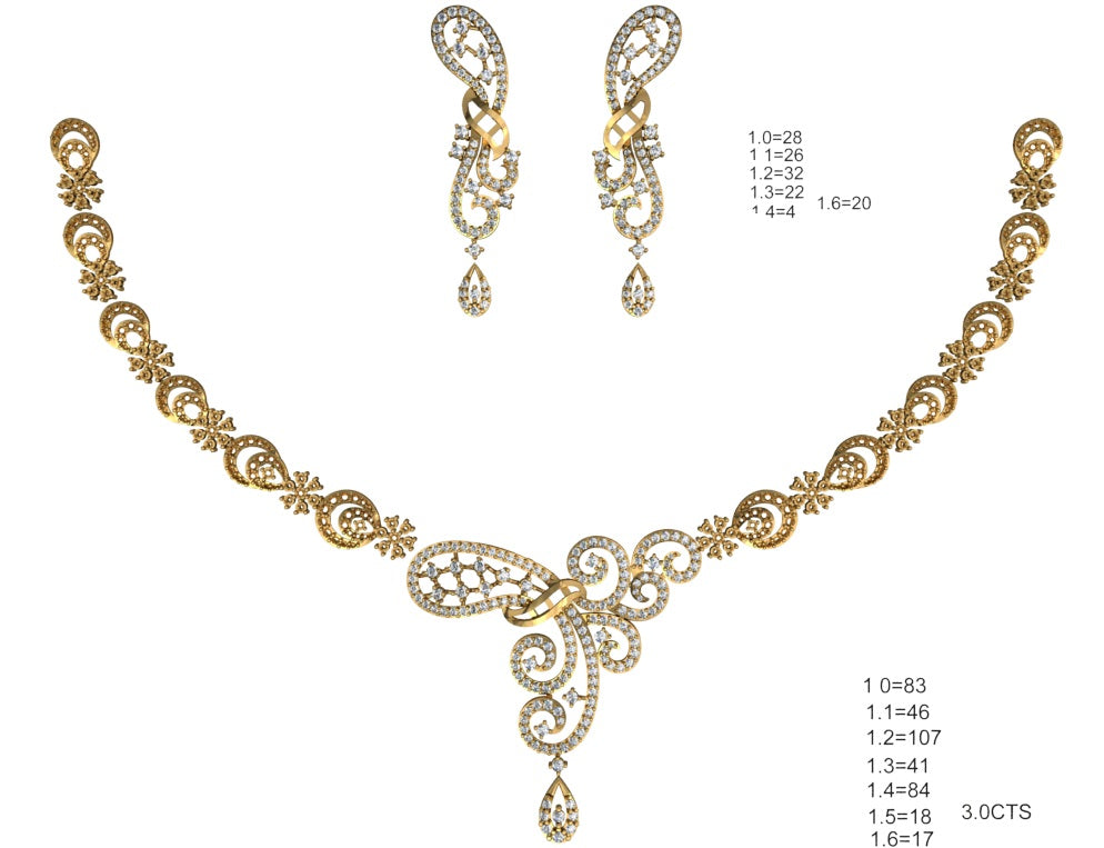 3D Jewelry Files Set Model 3DM STL 06=nk=18