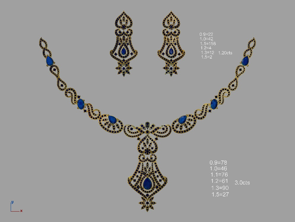 3D Jewelry Files Set Model 3DM STL 06=nk=19