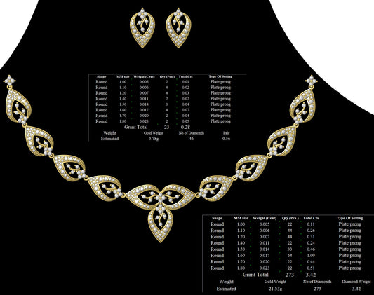 3D Jewelry Files Set Model 3DM STL 06=nk=61