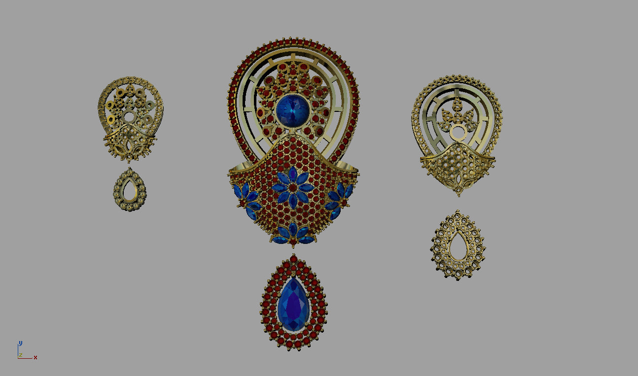 3D Jewelry Files Set Model 3DM STL 06=pds=07