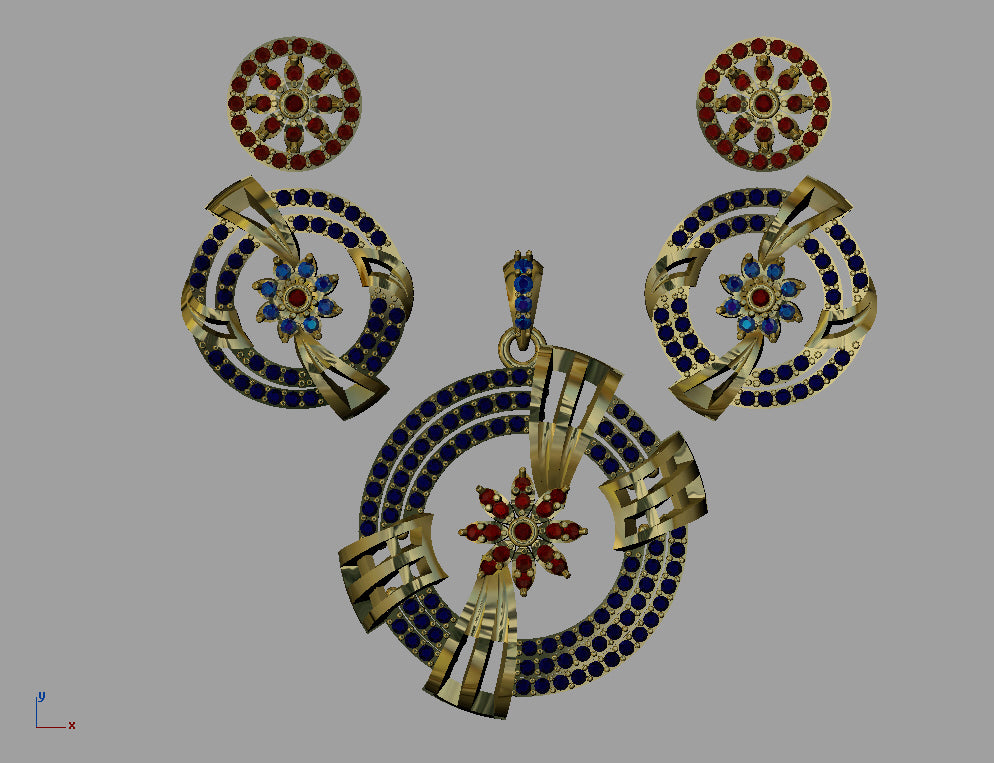 3D Jewelry Files Set Model 3DM STL 06=pds=24