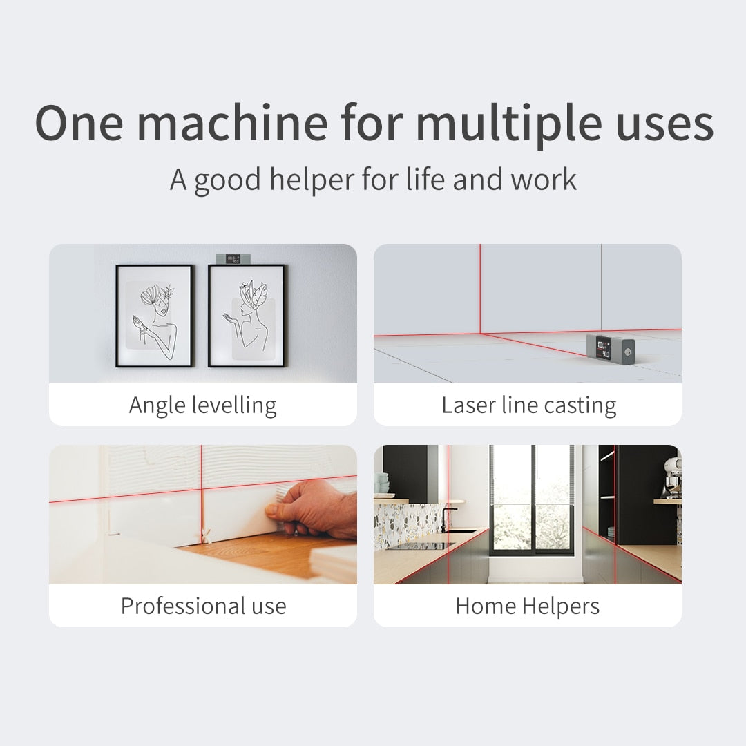 Get Professional-Quality Results with the Laser Angle Meter Casting Tool - Laser Precision Accuracy for Renovations and DIY Projects